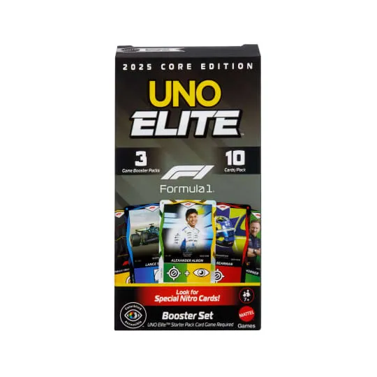 UNO Elite Formula 1 2025 Core Edition Booster Set